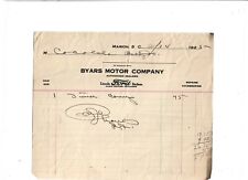 Byers motor co. for sale  Mcdonough