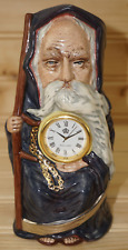 Royal Doulton Old Father Time D7069 #216/2500 Toby Jug w/Clock  SIGNED, used for sale  Shipping to South Africa