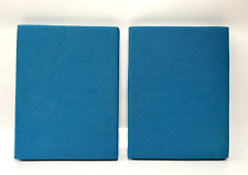 2x Painéis de Tratamento Acústico de Amortecimento de Som Herman Miller 15" x 19" x 2" - Azul, usado comprar usado  Enviando para Brazil