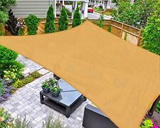 Used, Sun Shade Sail Rectangle 10' x 13' UV Block Canopy for Patio Backyard Garden  for sale  Shipping to South Africa