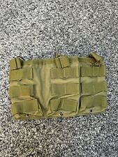 Green triple pouch for sale  SOUTHAMPTON