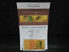Goldbarren 999er banknote gebraucht kaufen  Deutschland