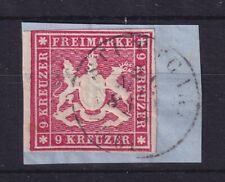 Württemberg 1859 wappen gebraucht kaufen  München