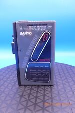 Authentic Vintage Sanyo Cassette & Radio Player Combo Model No. GR84 For parts , used for sale  Shipping to South Africa