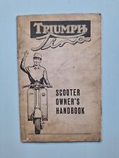 Triumph tina scooter for sale  Shipping to Ireland