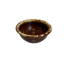 Vintage Hull USA Brown Drip Pottery Oven-Proof 5.25 inch Fruit Bowl for sale  Shipping to South Africa