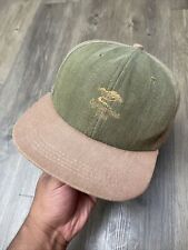 Used, RARE 1990s Vintage Cypress Point Club Golf Hat Olive & Tan Pebble Beach 90s for sale  Shipping to South Africa