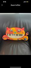 Piano de brinquedo Meowsic - Teclado infantil piano de gato com microfone de brinquedo, usado comprar usado  Enviando para Brazil