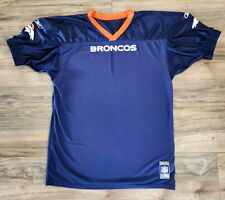 Camiseta deportiva de malla DENVER BRONCOS NFL azul y naranja Reebok ¡Excelente estado! segunda mano  Embacar hacia Argentina