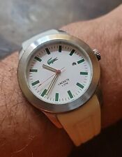Relógio masculino Lacoste pulseira de borracha bateria fresca  comprar usado  Enviando para Brazil