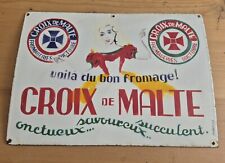 Ancienne plaque emaillee d'occasion  Faches-Thumesnil
