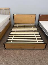 Double wood bed for sale  STOKE-ON-TRENT