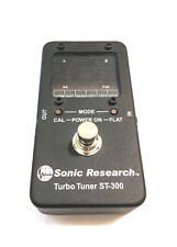 Sonic Research ST-300 Stompbox Strobe Tuner Guitar Effects Pedal for sale  Shipping to Canada