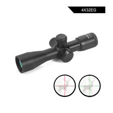 Red Green Sniper Illuminated 4X32 Compact Scope Crossbow Optics/w Rings for sale  Shipping to South Africa