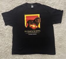 Usado, Camiseta León Oficial National Geographic Talla 2XL Negra It’s Good To Be King segunda mano  Embacar hacia Argentina
