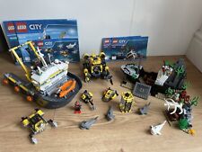 Used, Lego City Deep Sea Exploration Vessel And Submarine Sets 60092 And 60095 for sale  Shipping to South Africa