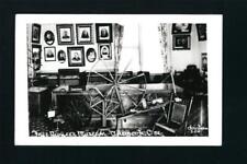 Tillamook Oregon OR 1940s RPPC Museum Display, Spinning Wheel, Furniture, Sewing for sale  Shipping to South Africa