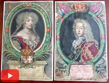 Retratos de Victor Amadeus II Rei da Sardenha Nápoles Marie Baptiste 1678 Nanteuil comprar usado  Enviando para Brazil