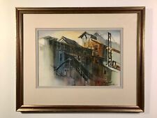 Original 1970 watercolor for sale  North Hollywood