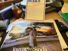 Skoda estelle brochure for sale  LANCASTER