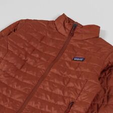 Used, Patagonia Nano Puff Jacket for Men, Size Medium - Burn red for sale  San Francisco