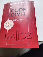 Dalloz code civil d'occasion  Maisons-Alfort