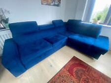 Gloss corner sofa for sale  SLOUGH