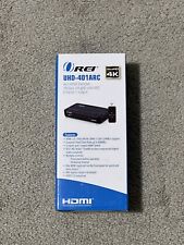 OREI 4K ARC 4 in 1 Out HDMI Switcher Connect Sound bar With ARC UHD-401-ARC New  for sale  Shipping to South Africa