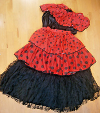 Flamenco kostüm teilig gebraucht kaufen  Kerpen-Horrem,-Türnich
