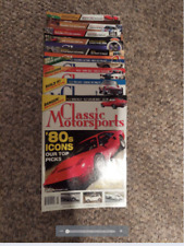 Lote de 9 revistas Classic Motorsports 2011-2013 corrida vintage, usado comprar usado  Enviando para Brazil