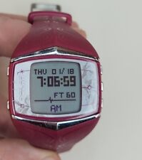 POLAR FT60 Heart Rate Monitor Wristwatch WR30M Floral Red NEW BATTERY Watch for sale  Shipping to South Africa