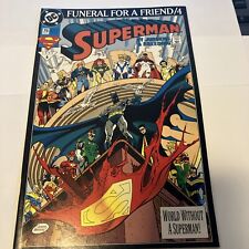 Superman #76 DC Comics 1993 #6 -Funeral For A Friend /4 By Jurgens & Breeding for sale  Shipping to South Africa
