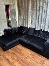 Seat black fabric for sale  POOLE