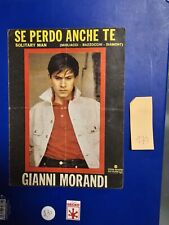 Spartito gianni morandi usato  Viterbo