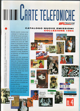 Catalogo carte telefoniche usato  Italia