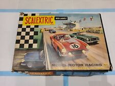 Scalextric set blue for sale  CRAWLEY