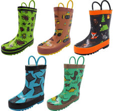 Norty Waterproof Rubber Rain Boots for Kids - Boys & Girls - Toddlers & Big Kids, used for sale  Shipping to South Africa