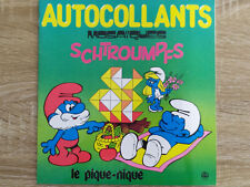 Schtroumpfs autocollants mosai d'occasion  Combourg