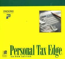 CD de lujo Personal Tax Edge 1996 modificación, rehacer impuestos federales anteriores, ¡devoluciones! segunda mano  Embacar hacia Argentina