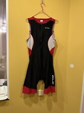 Usado, Terno de corrida Orca Athlex trisuit masculino sem mangas XL triatlo Ironman comprar usado  Enviando para Brazil