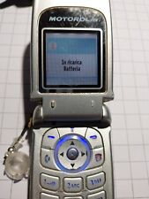 Motorola v220 argento usato  Porto Viro