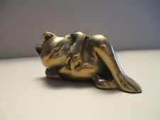 Lounging brass frog for sale  Tualatin