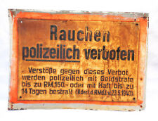 raucher schild gebraucht kaufen  Mittweida