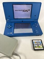Usado, Console Nintendo DSi azul Gameboy com carregador com Mario Bros testado funcionando arranhão comprar usado  Enviando para Brazil