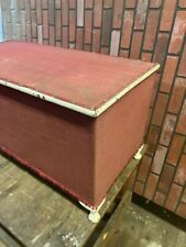 Upholstered blanket box for sale  LEEDS