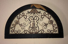 Large Arched Half Circle Cathedral Window Frame, Architectural Window Decor for sale  Shipping to South Africa