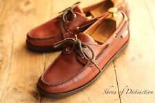 Sebago brown leather for sale  Shipping to Ireland
