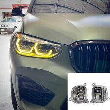 2019 2020 BMW X3 G01 X4 G02 farol de LED completo amarelo DRL olho de anjo módulos de LED comprar usado  Enviando para Brazil