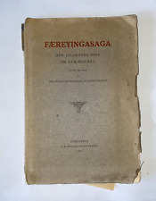Færeyingasaga 1927 finnur d'occasion  Alzonne