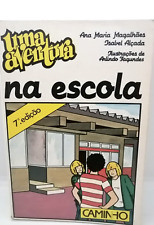 Antigo livro de livro infantil adolescente português dos anos 80 "Uma aventura na Escola" nº8 raro, usado comprar usado  Enviando para Brazil